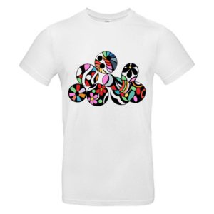 Camiseta unisex gusanito de mar blanca